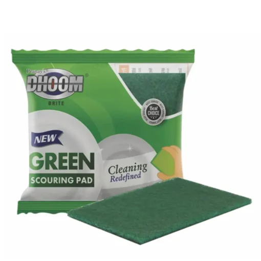 CU-DXL heavy-duty green pad for tough kitchen cleaning