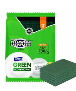 CU-DM 5IN1 green pad for versatile kitchen cleaning