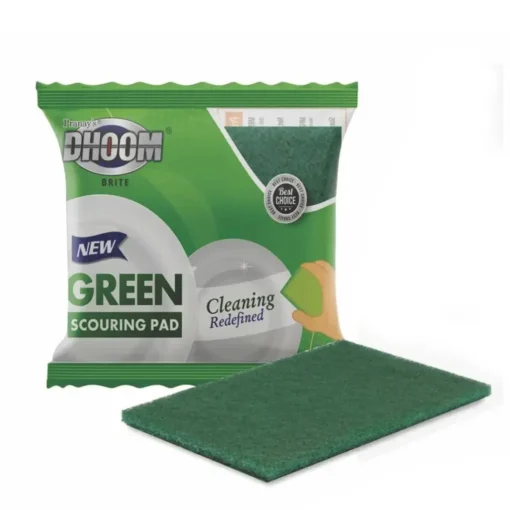 CU-DM green pad for versatile kitchen and utensil cleaning